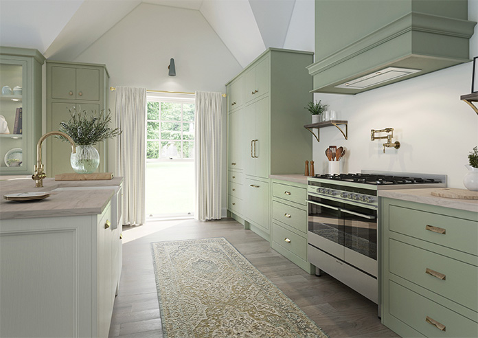 Laurel Stripe, Taupe - Made to Measure Curtains - Image 8